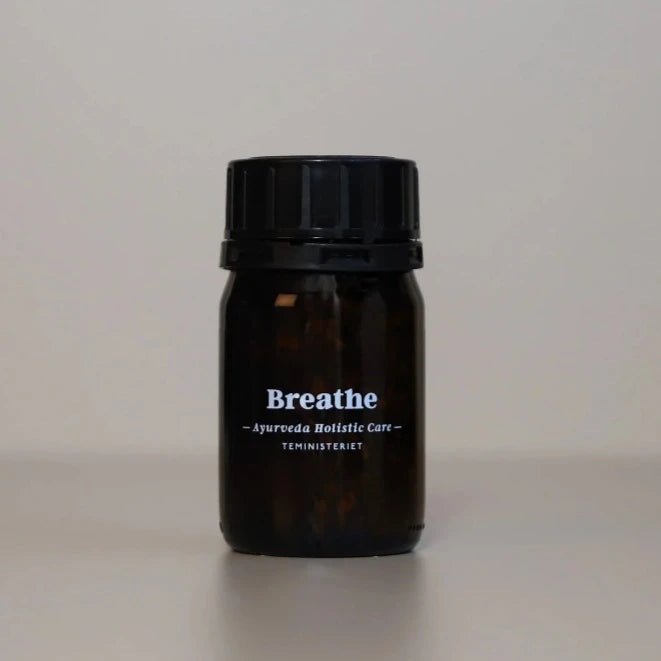 TEMINISTERIET - Løs urtete i glas  - BREATHE - 85 G