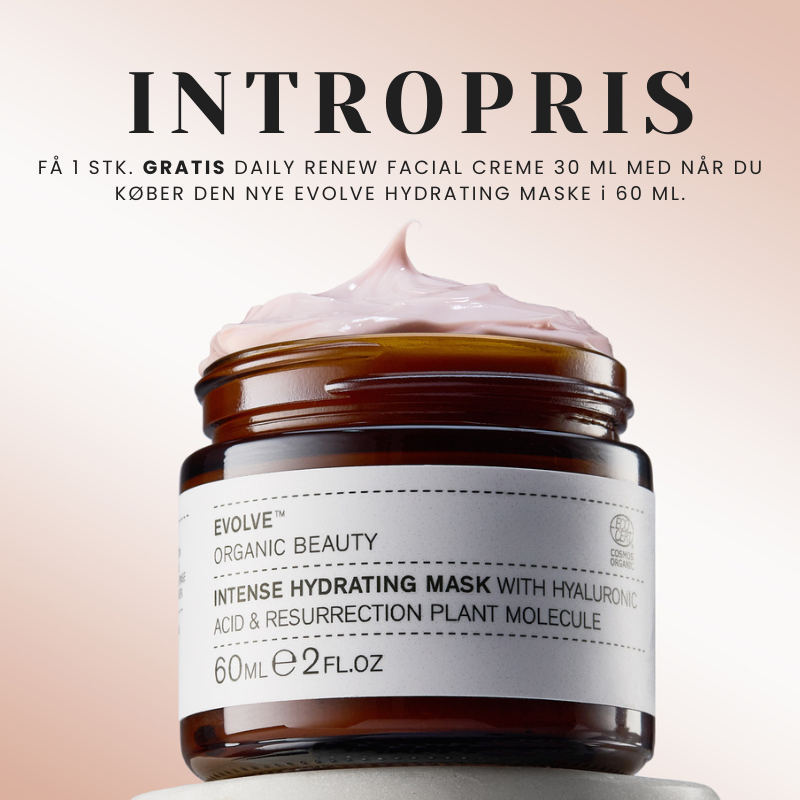 INTROPRIS: Evolve Intense Hydrating Mask, 60 ml + en gratis 30 ml. ansigtsmaske