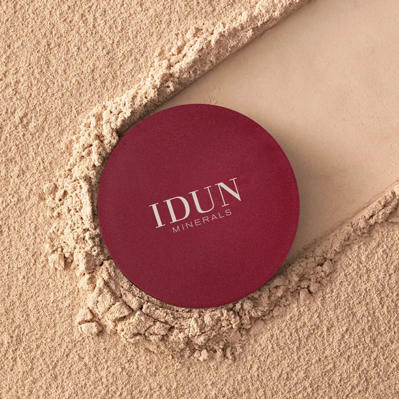 Idun - MINERAL POWDER FOUNDATION - Inga 043 - Neutal Medium - 7 g.