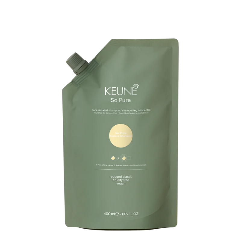 Keune - So Pure Restore Shampoo - Refill 400 ml.
