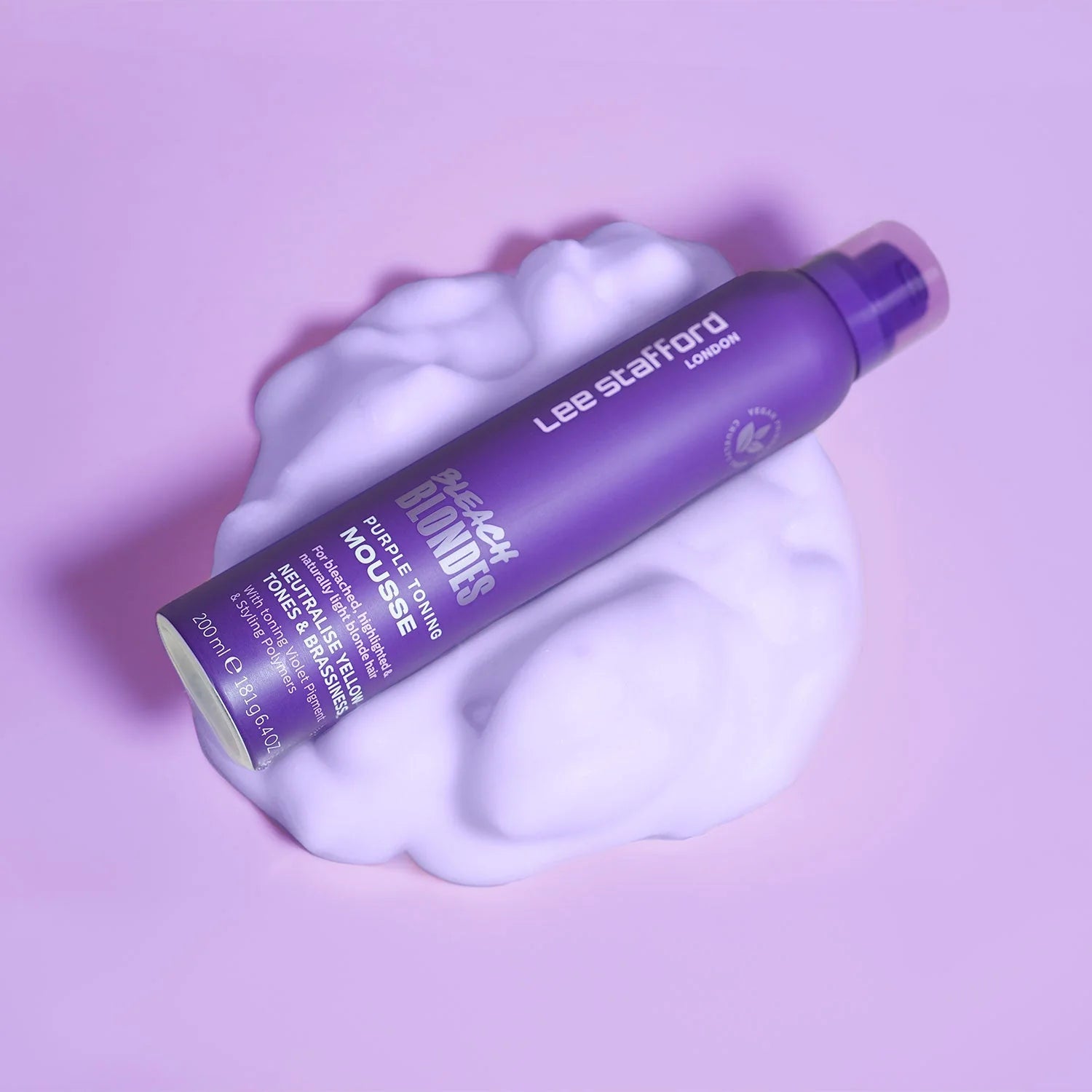 Lee Stafford – Bleach Blondes Purple Tone, Toning Mousse - 200ml