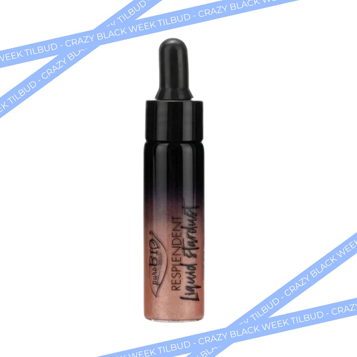 PUROBIO COSMETICS - LIQUID STARDUST HIGHLIGHTER - PINK GOLD 02 u. æske