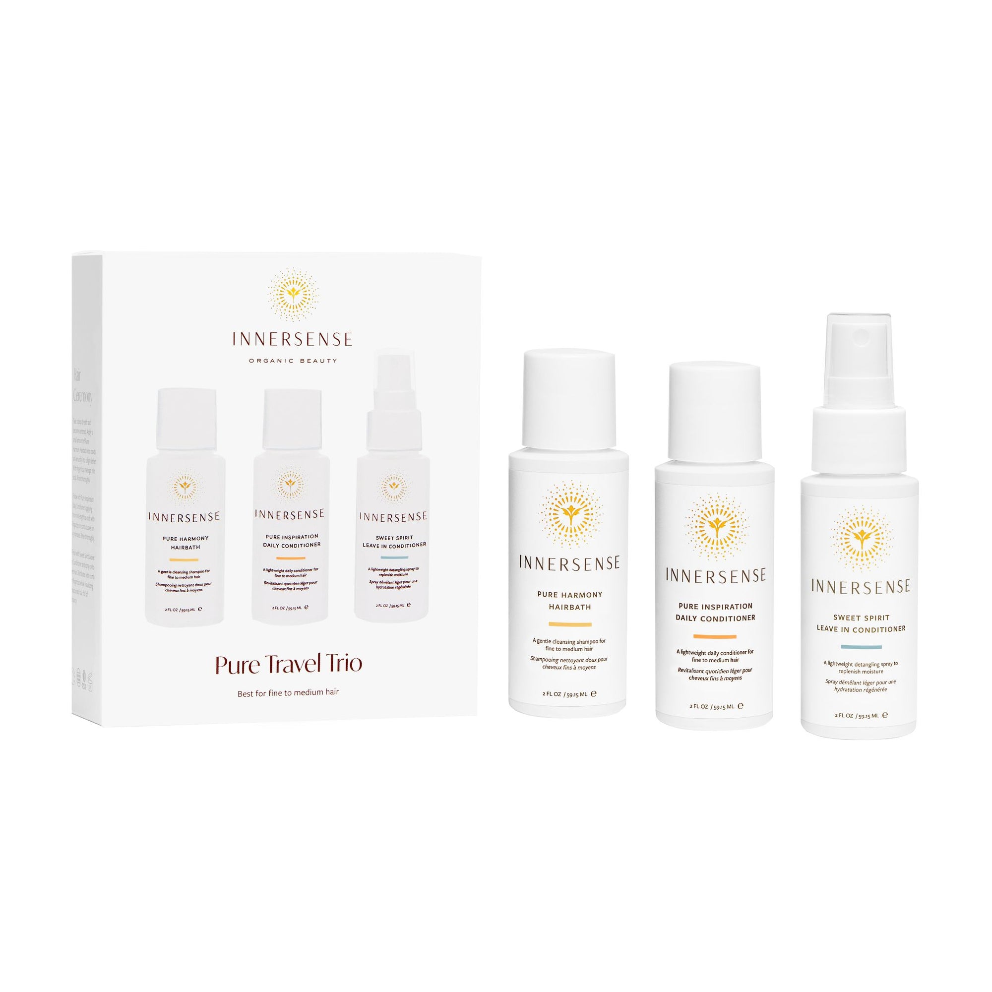 Innersense Pure Travel kit