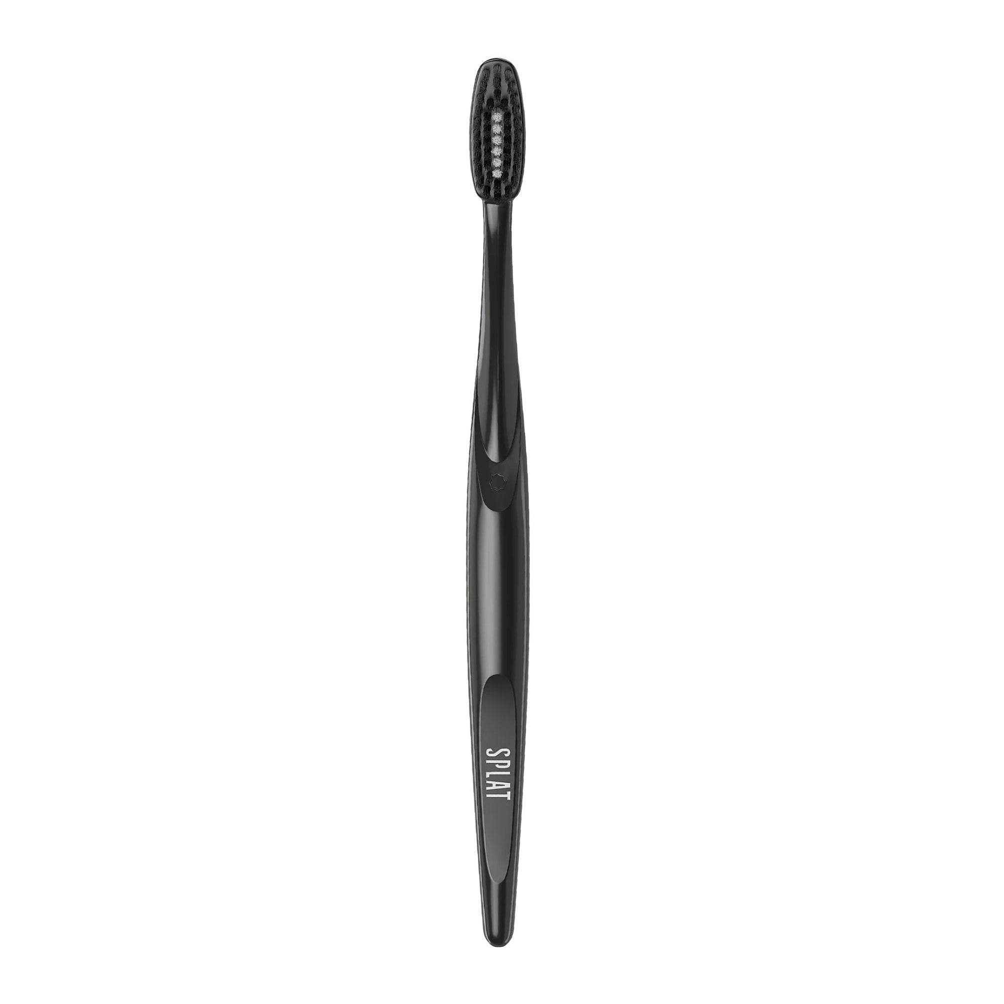 SPLAT® - BLACKWOOD WHITENING TANDBØRSTE MED CHARCOAL - Medium