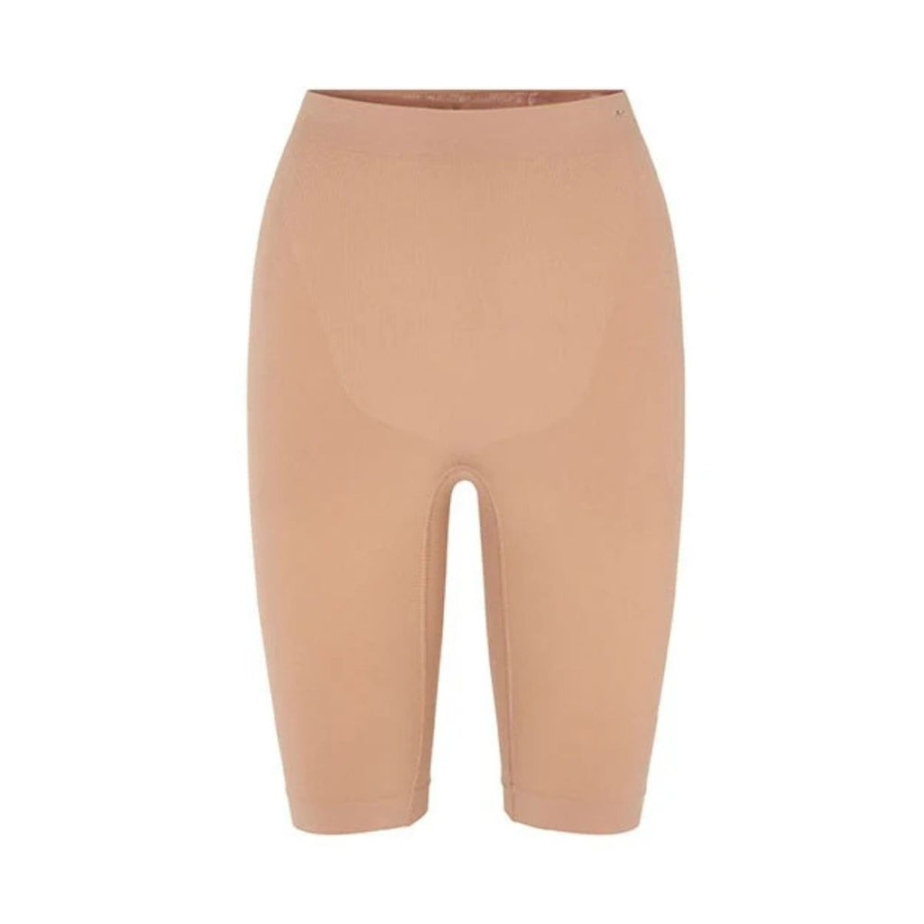 Lykkeland Ateliérs | Highwaisted shaping shorts - Alturra - Tan
