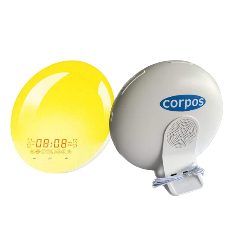 Corpos - WiFi wake-up light – clockradio – lysterapi