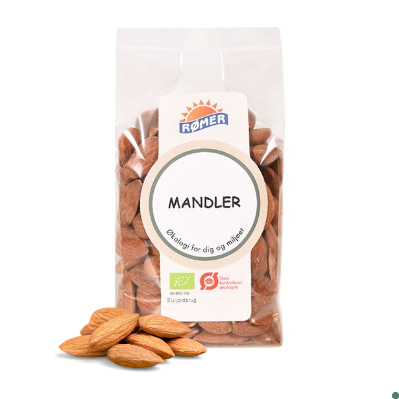 Rømer - Mandler Økologisk - 200 g.