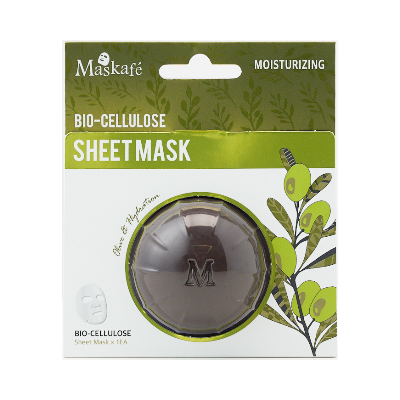 MASKAFÉ - MOISTURIZING SHEET MASK - BIO-CELLULOSE