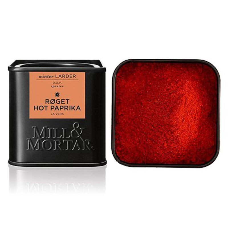 Mill & Mortar - Røget hot Paprika - 50 g. 