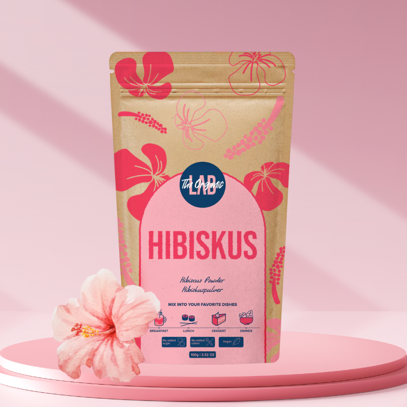 The Organic Labs - hibiscus powder - 100 g.