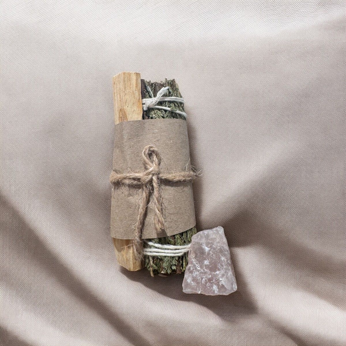 Natalie Maria Scandinavian - Palo Santo & Salvie - Energi med Rosa Kvarts