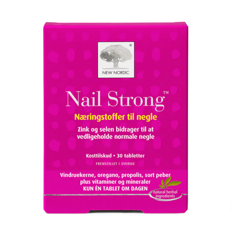 New Nordic - Nail Strong (Normale negle) - 30 tabeletter