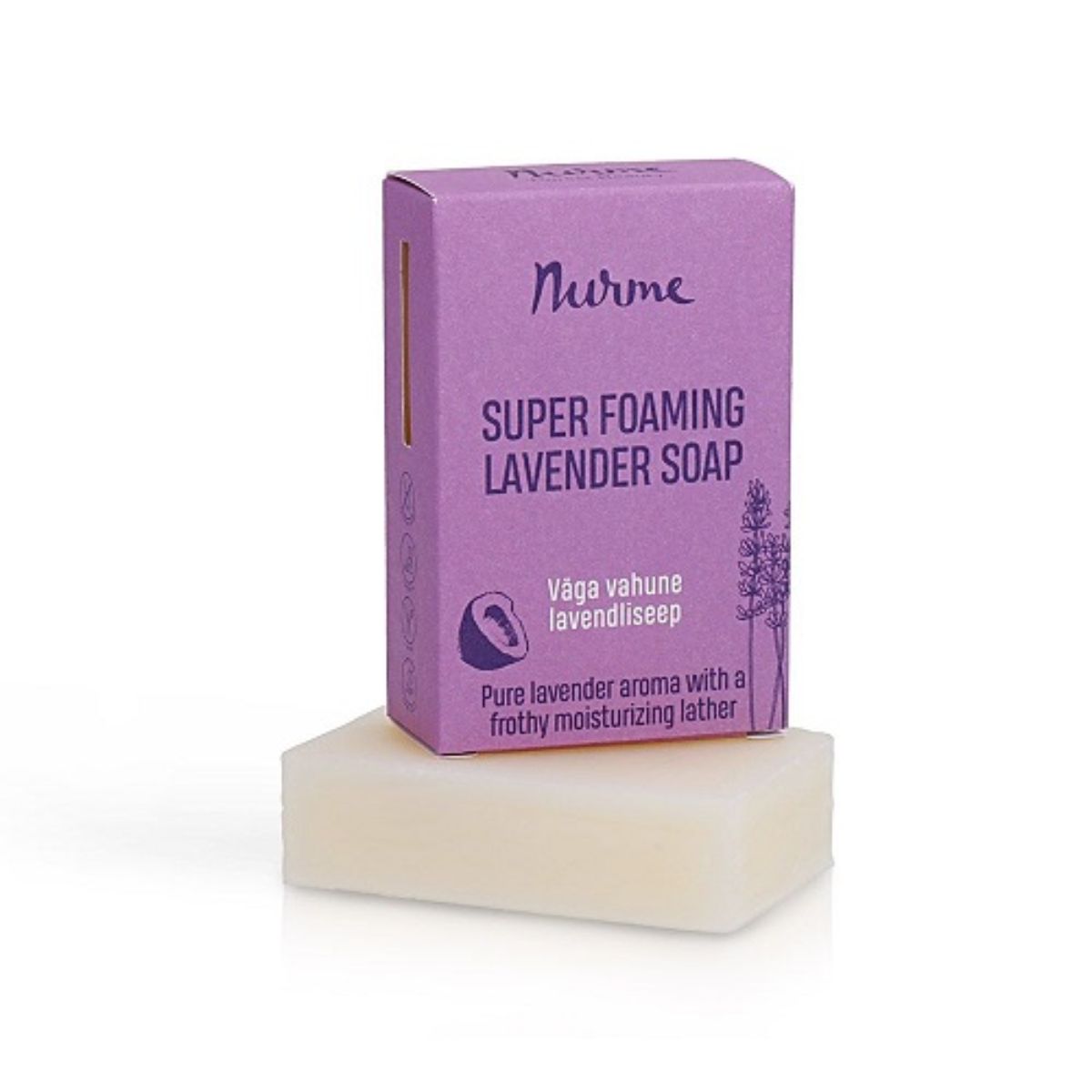 NURME - SUPER FOAMING LAVENDER SOAP