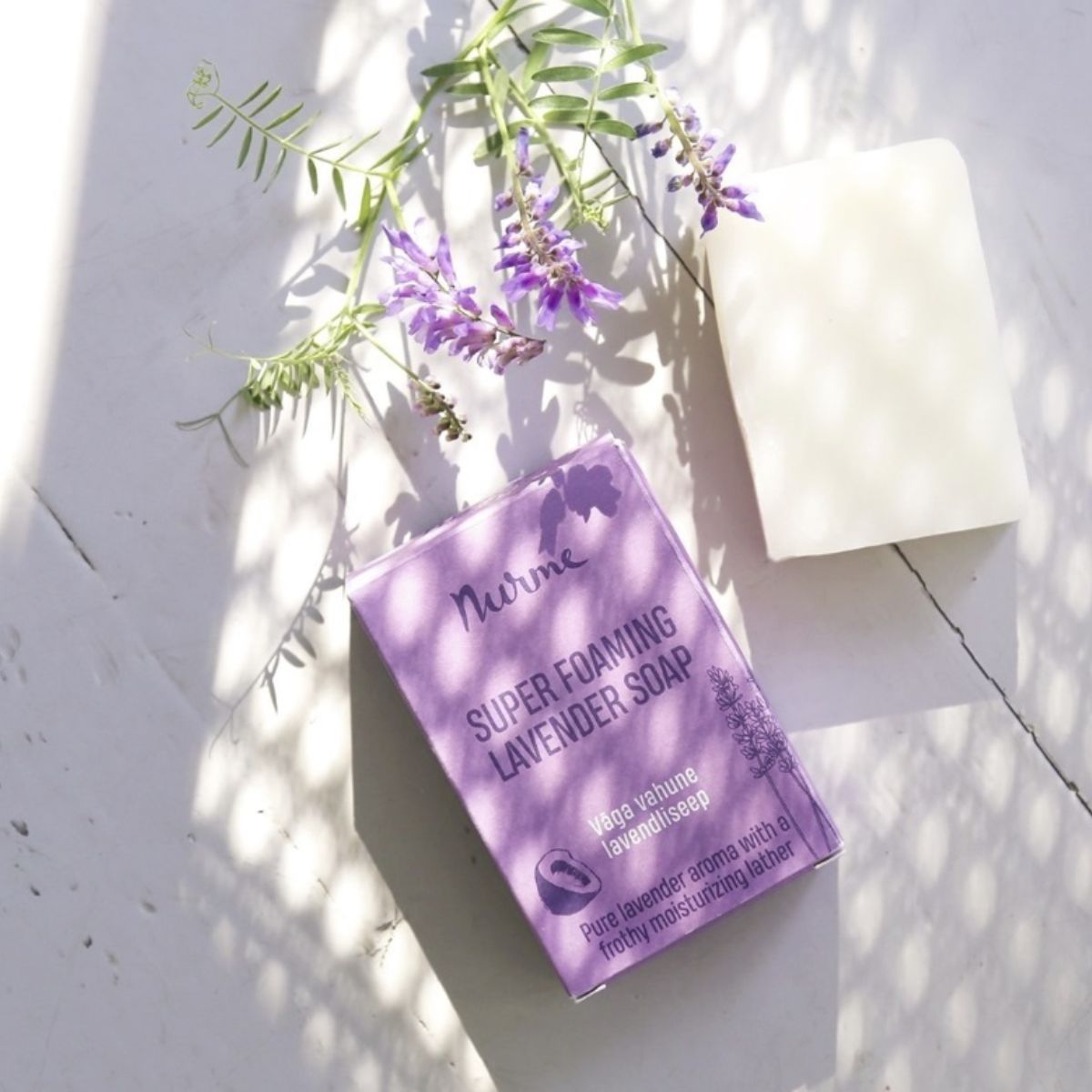 NURME - SUPER FOAMING LAVENDER SOAP