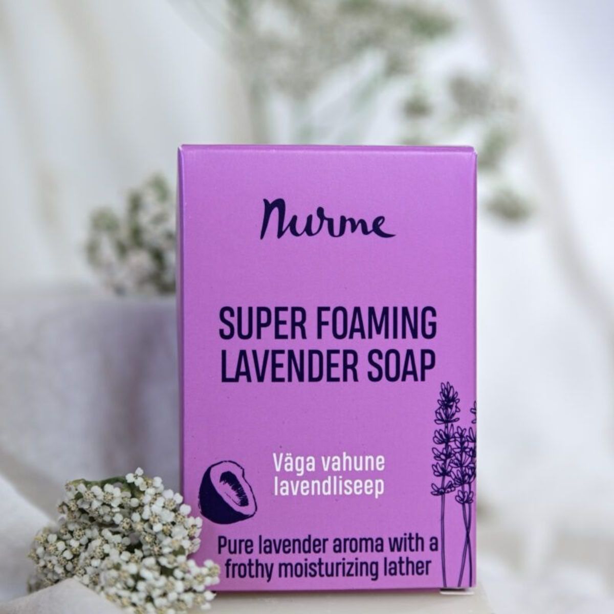 NURME - SUPER FOAMING LAVENDER SOAP