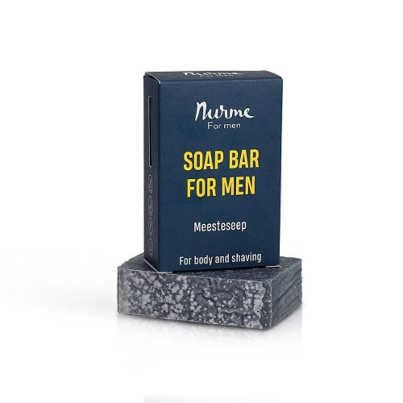 Nurme | Shower and shaving bar KOKSGRÅ - 100g.  til ham
