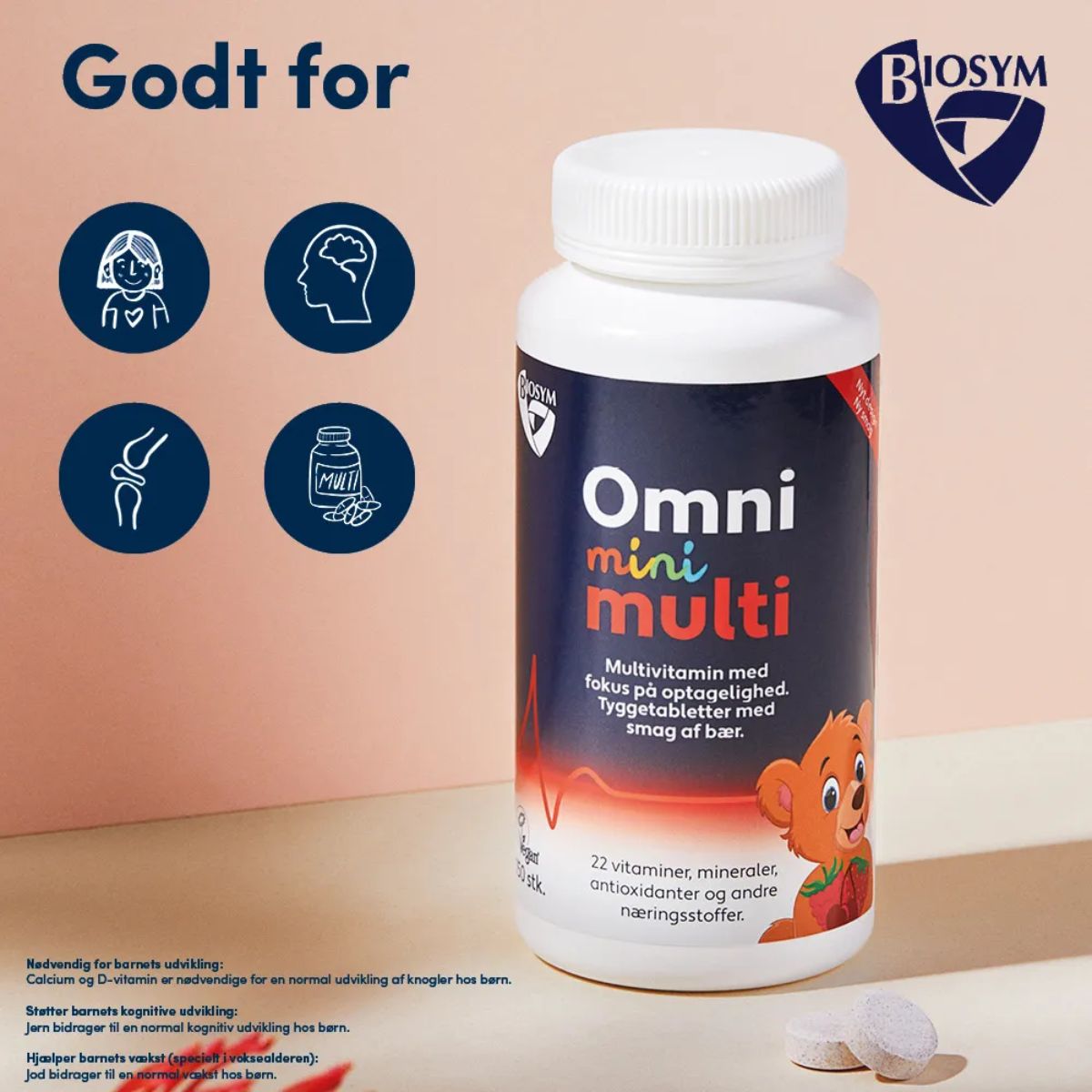 Biosym - OmniMini - Multi - 150 stk.