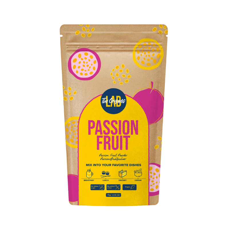 The Organic Labs - PASSION FRUIT POWDER - 70 g.