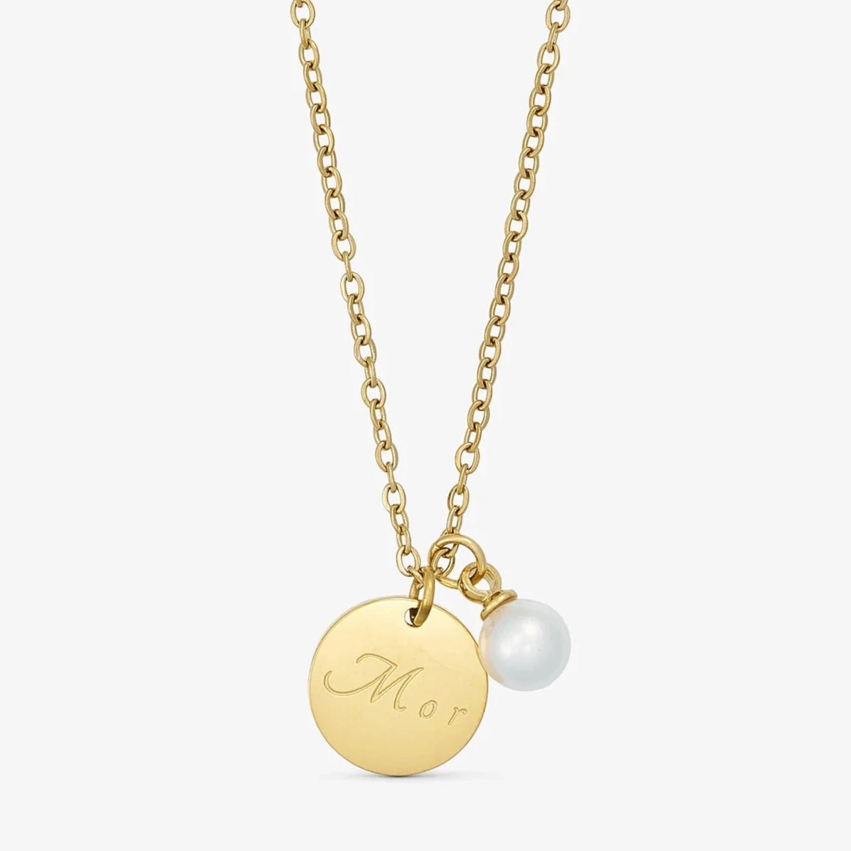 WOLFF JEWELRY - Mor halskæde - forgyldt