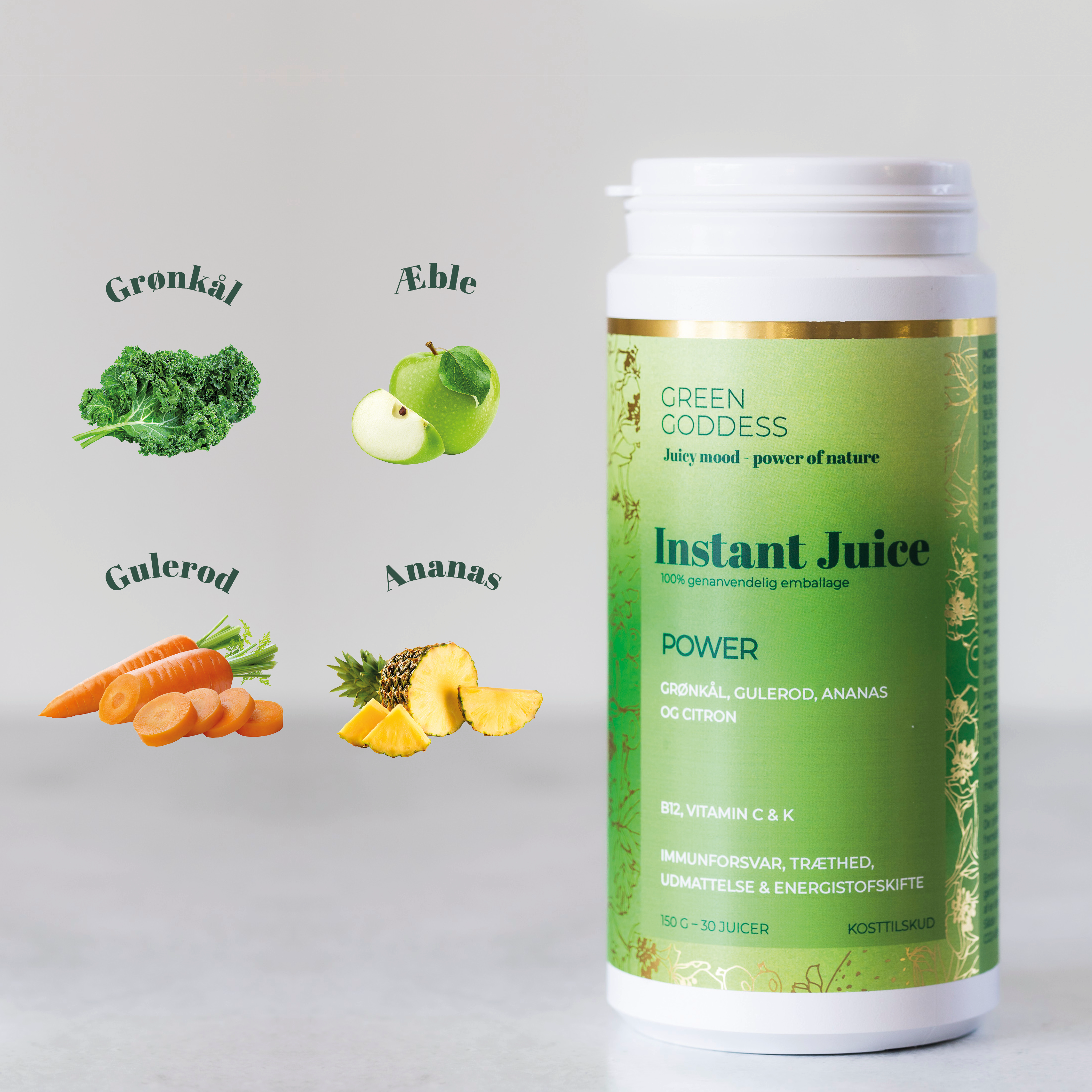 Green Goddess - POWER, Instant Juice - 150 g