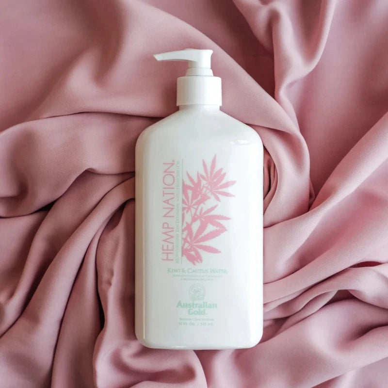 AUSTRALIAN GOLD - HEMP NATION - Body Lotion - Kiwi and Cactus - 535 ml.