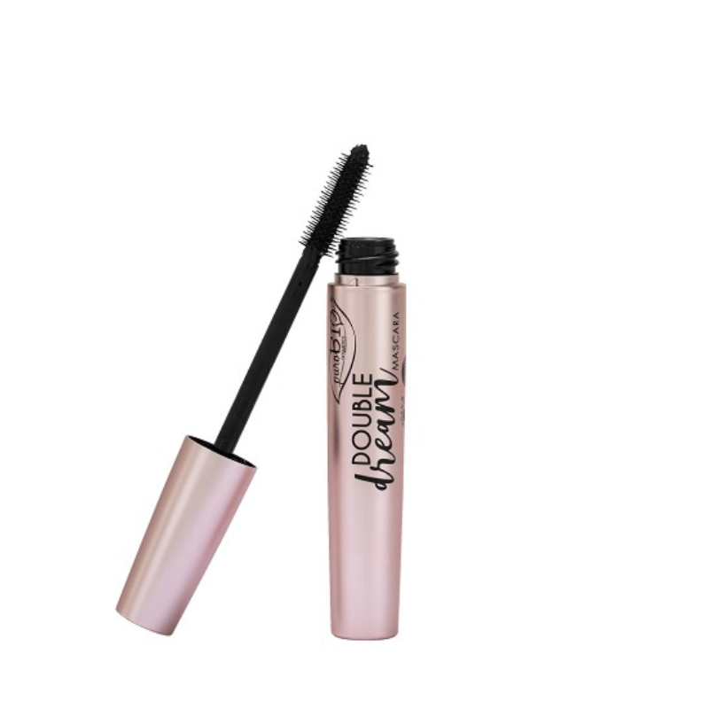 PUROBIO COSMETICS - MASCARA DOUBLE DREAM - BRUN