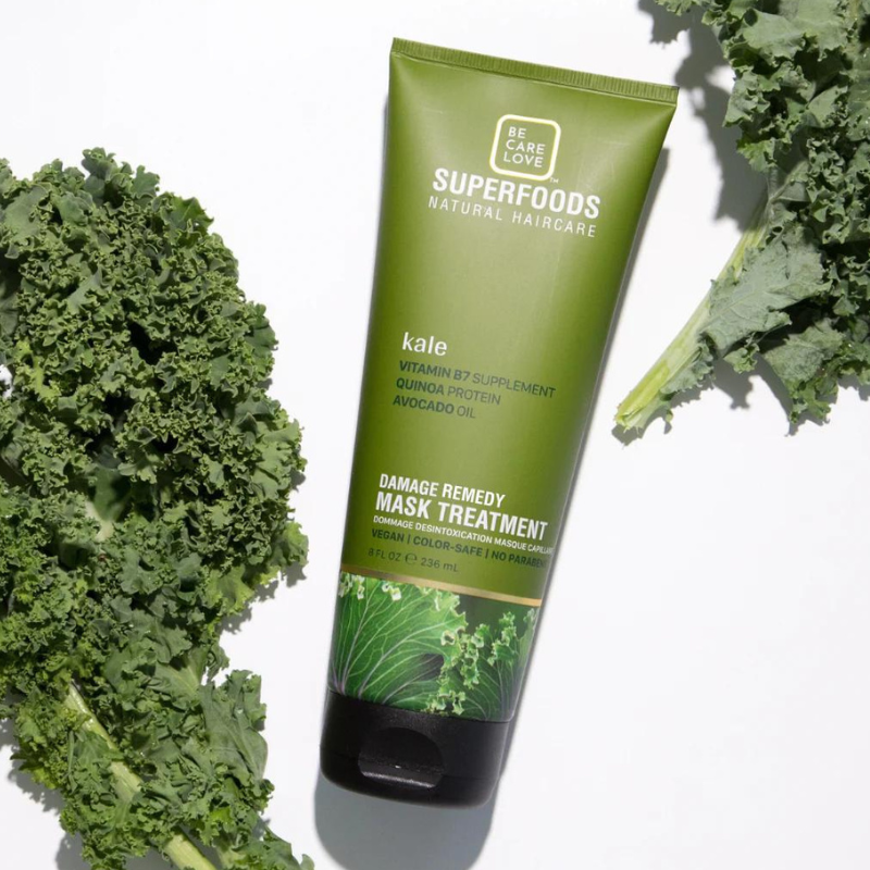 Superfood - Kale, Damage Detox Beauty Mask Treatment, 8 fl oz (236 ml)