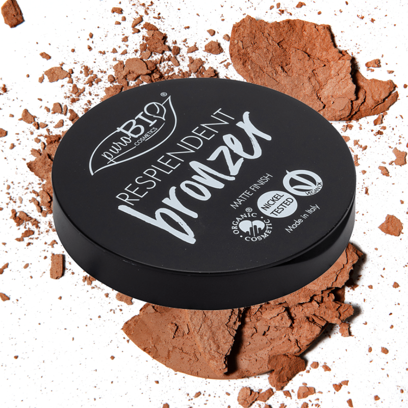 PUROBIO COSMETICS - BRONZER - MATTE FINISH BEIGE BROWN 03