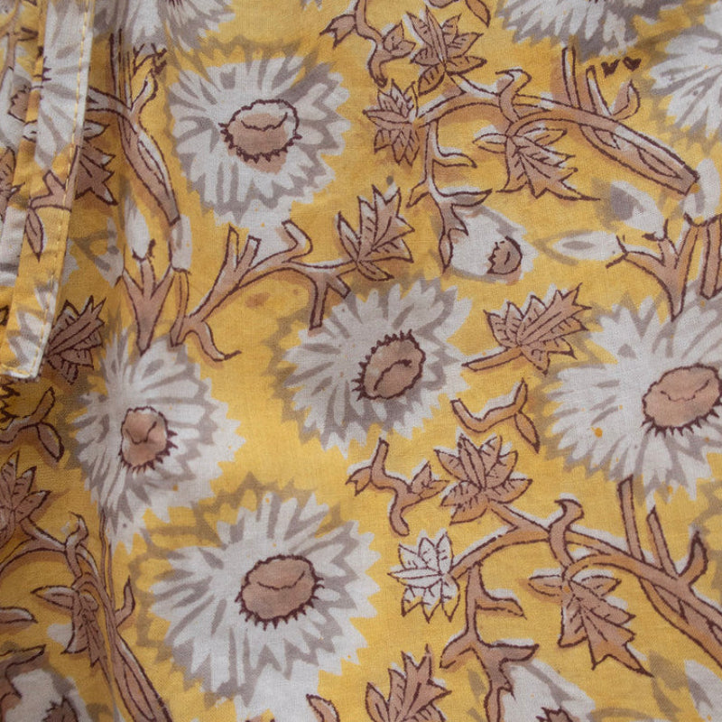 Pyjamas Blockprint - Yellow-1
