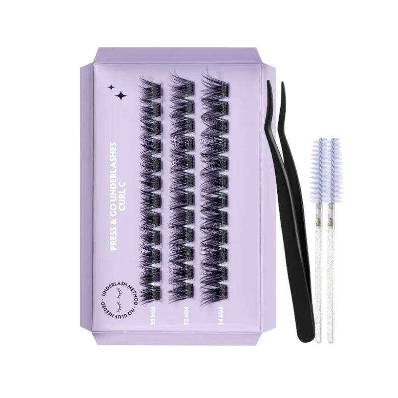 G BEAUTY LASHES - Press & Go vipper - Rave (Starter Kit)