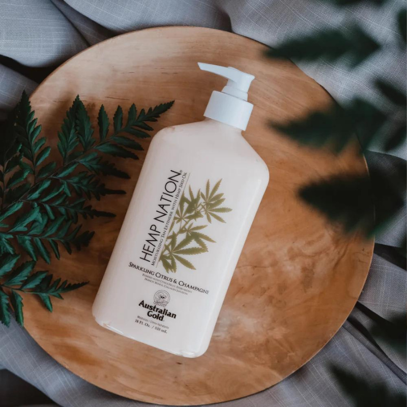 Hemp Nation Body Lotion - Sparkling Citrus and Champagne