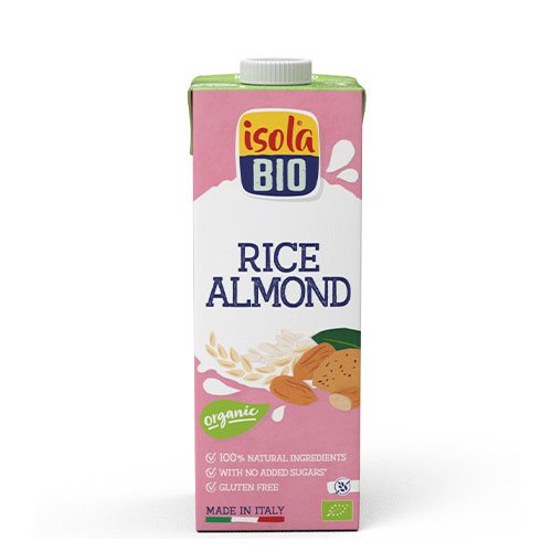 Isola Bio - Risdrik med mandel - økologisk - 1 L