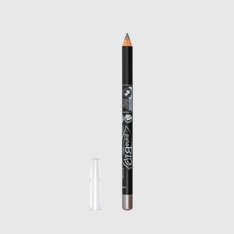 PuroBio Cosmetics - Eyeliner - Metallic - Gråbrun - 046