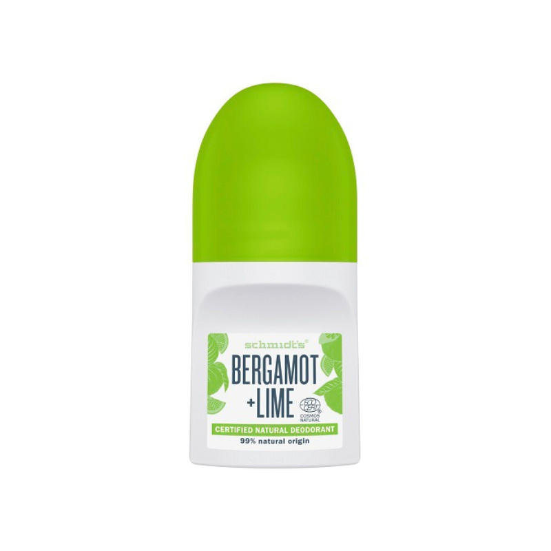 SCHMIDT´S NATURALS - ROLL-ON DEODORANT BERGAMOT + LIME