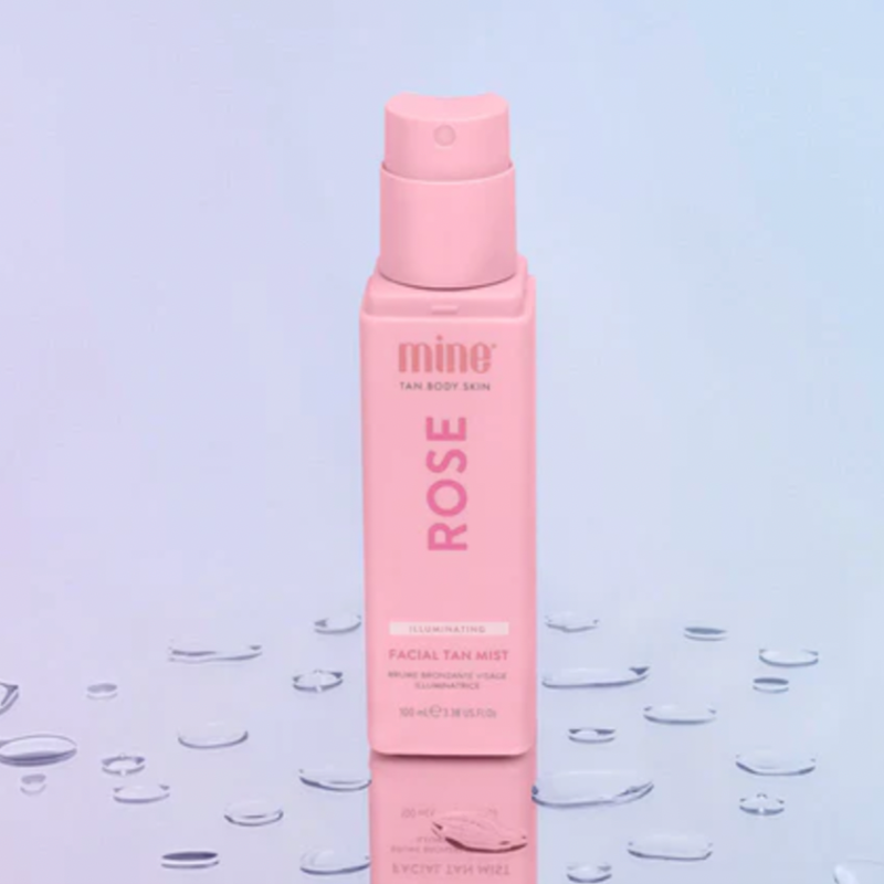 Minetan - Rose Illuminating  Facial Tan Mist - 100 ml