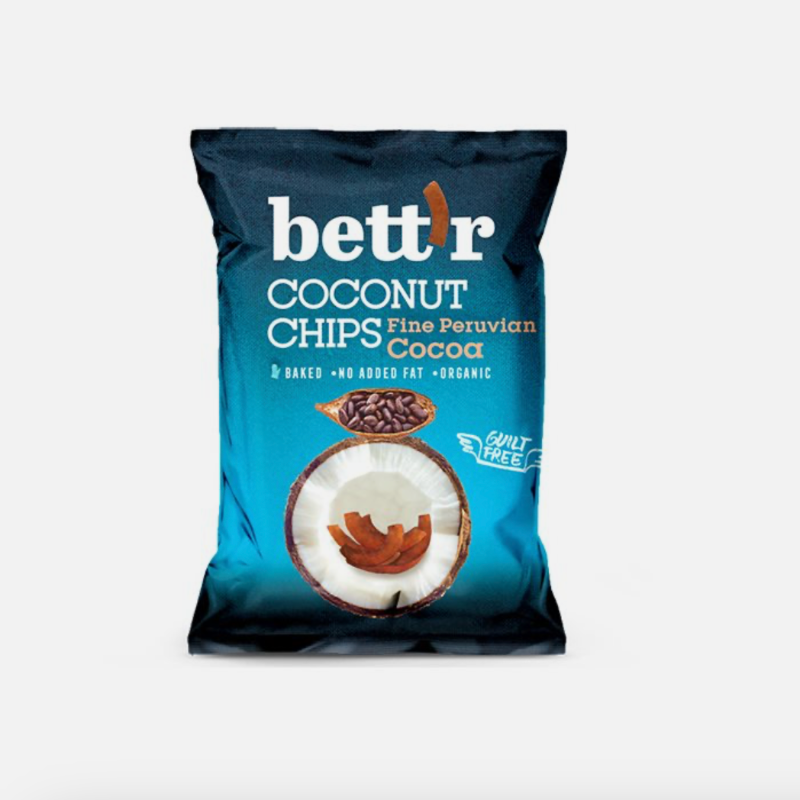 Bett'r - Kokoschips Ø, Fine Cocoa (40g)