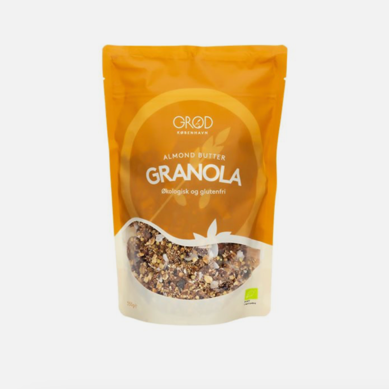 GRØD - Almond Butter Granola, Ø (350g)