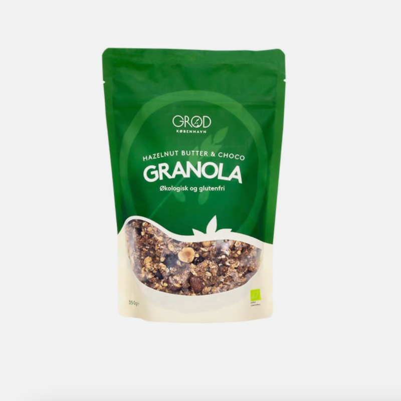 GRØD - Hazelnut Butter & Choco Granola, Ø (350g)