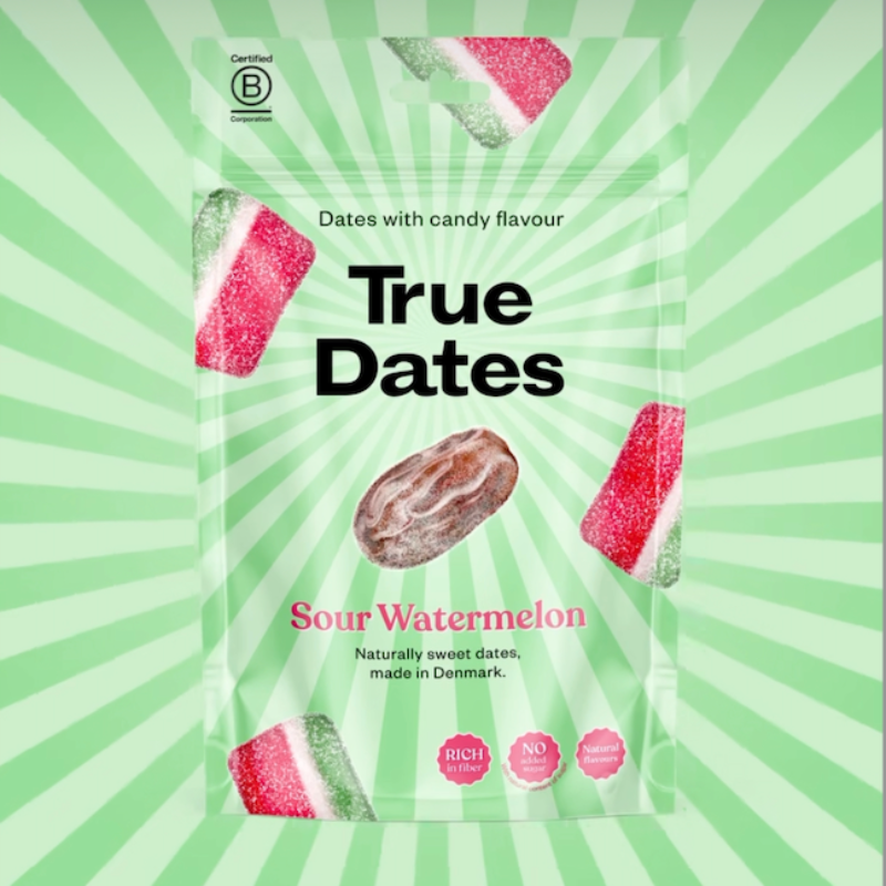 True Dates -  Sour Watermelon  - 100g.