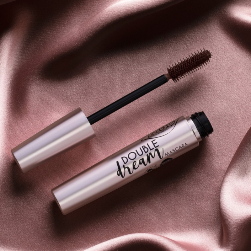 PUROBIO COSMETICS - MASCARA DOUBLE DREAM - BRUN