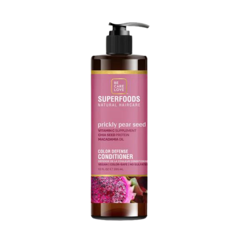 Superfoods - Natural Haircare, Color Defense Conditioner, Prickly Pear Seed, 12 fl oz (355 ml)