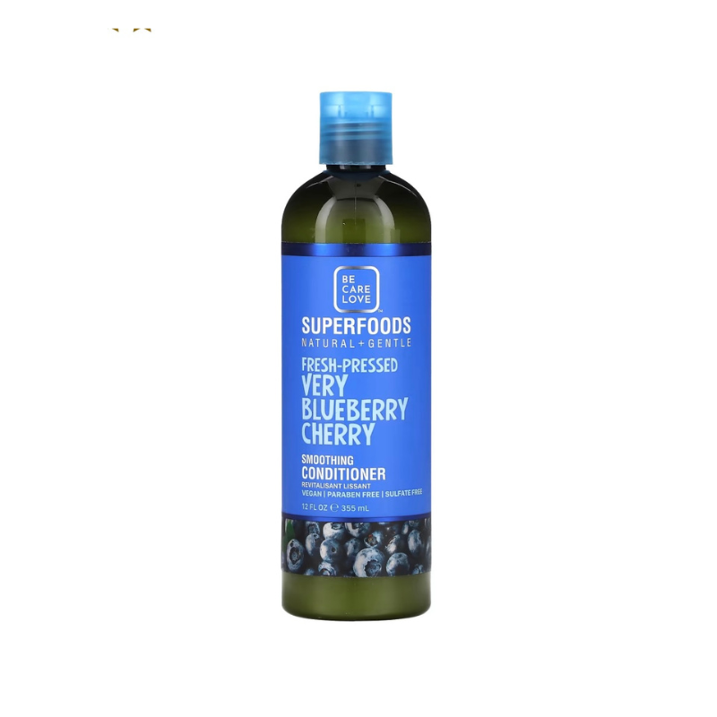 Superfoods - Natural & Gentle, Smoothing Conditioner, Fresh-Pressed Very Blueberry Cherry - 12 fl oz (355 ml)