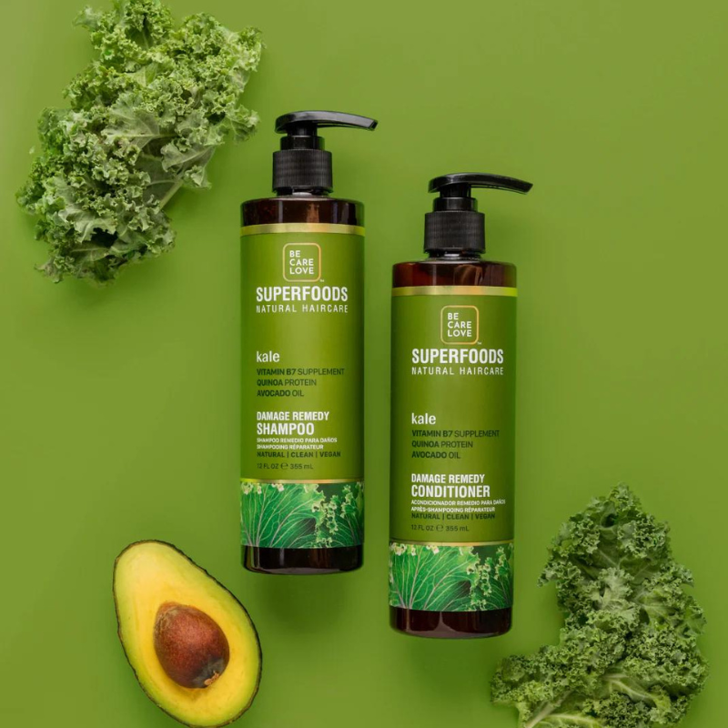 Superfoods - Natural Haircare, Damage Remedy Conditioner, Kale - 355 ml.
