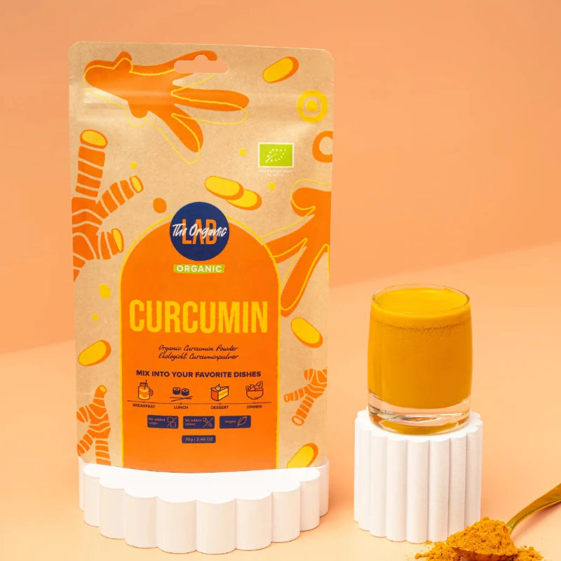 The Organic Labs - YELLOW CURCUMIN POWDER -70 g.