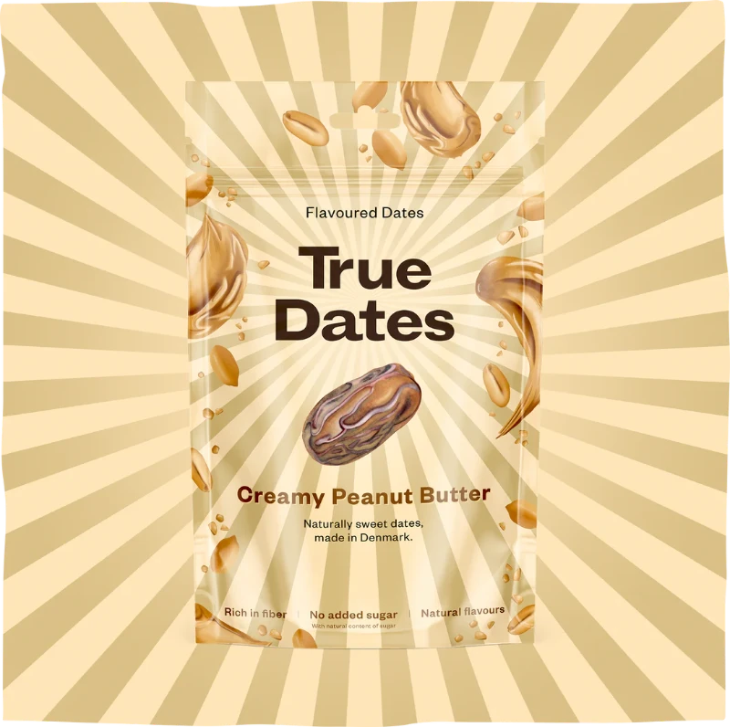 True Dates -  Creamy Peanut Butter - 100g.