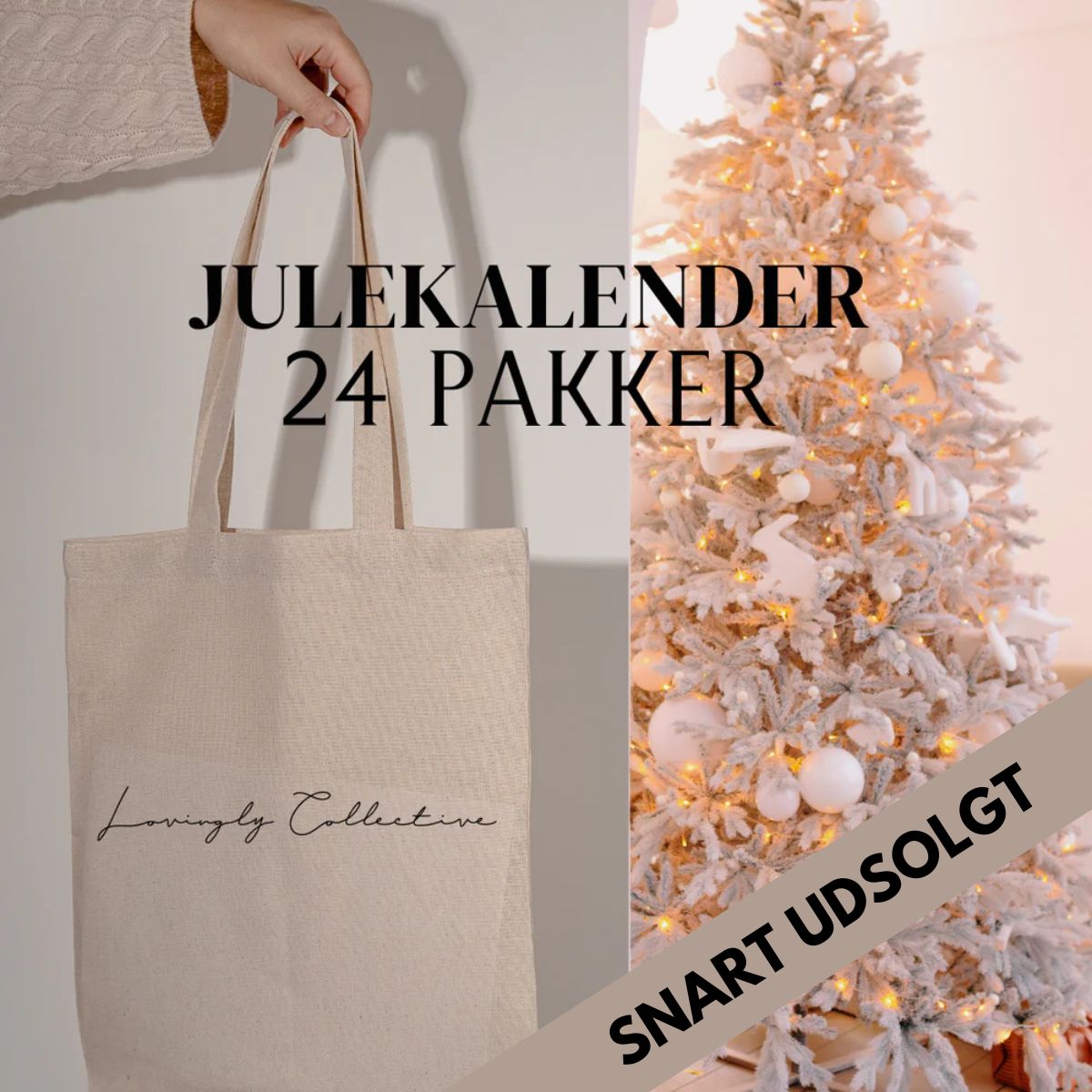 (PRE-order - levering uge 48) LOVINGLY JULEKALENDER med 24 full size produkter