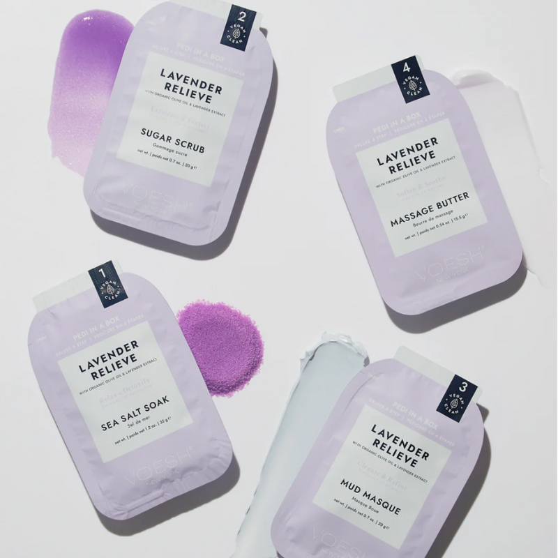 Voesh - Pedi Moments – Lavendel Relieve