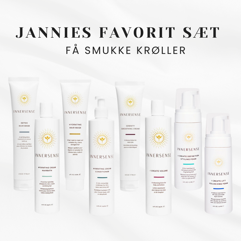 Jannies favorit sæt fra Innersense - få smukke krøller