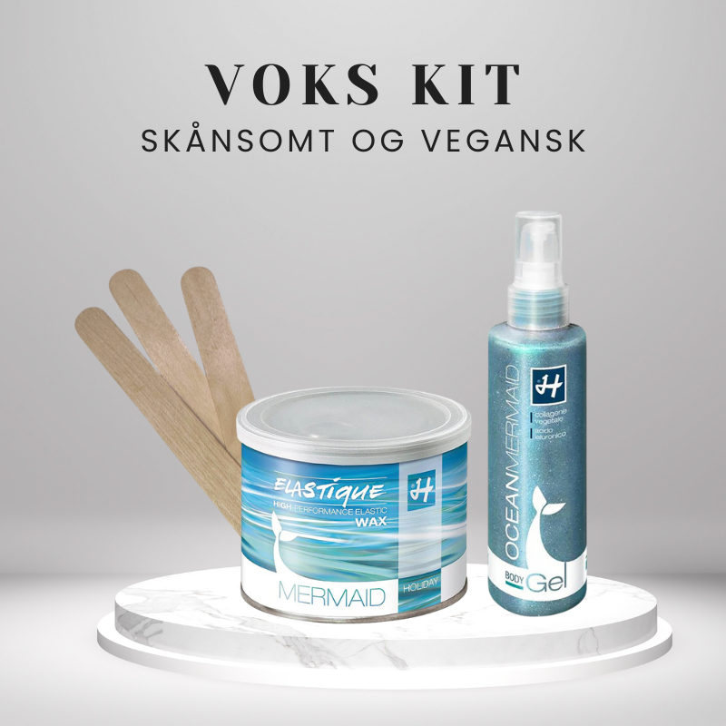 VEGANSK OG SKÅNSOMT VOKS KIT