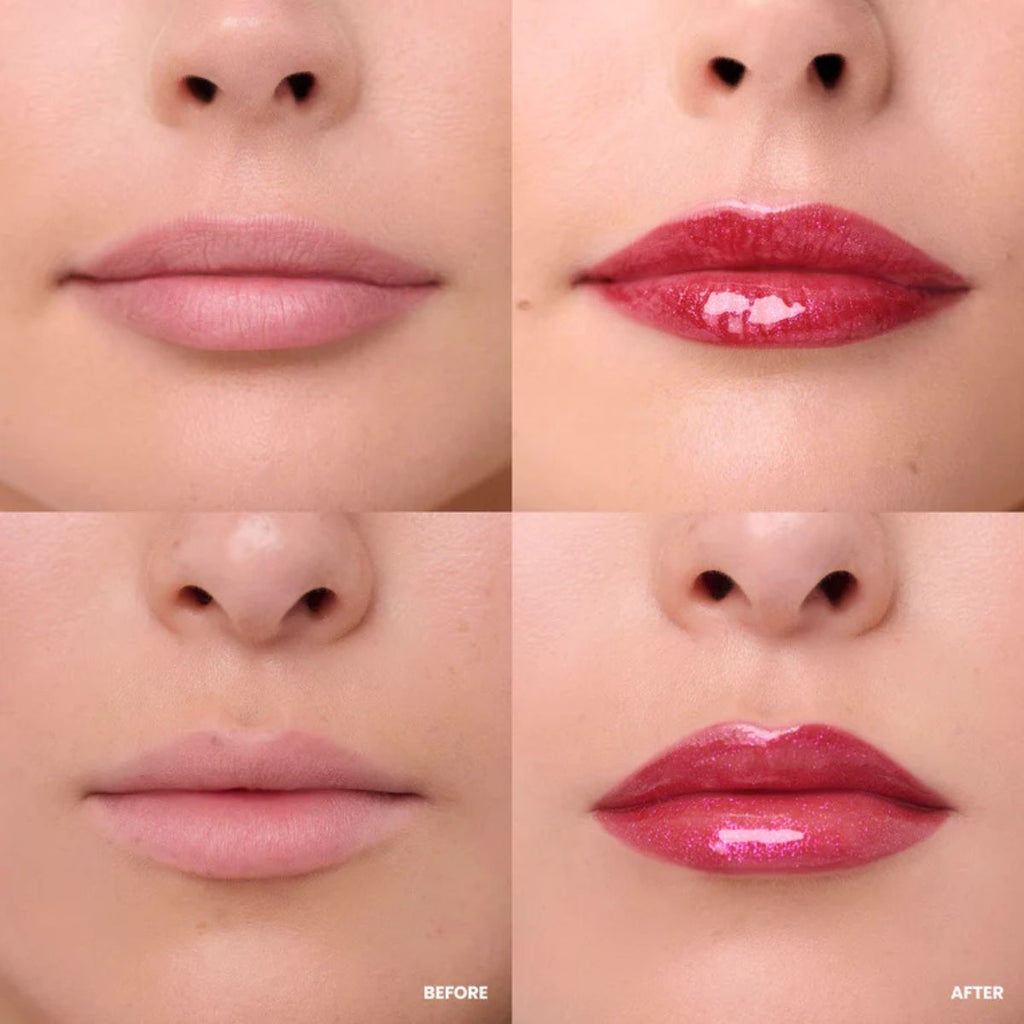 Wonderskin - Blading Top Gloss - Red Glitter